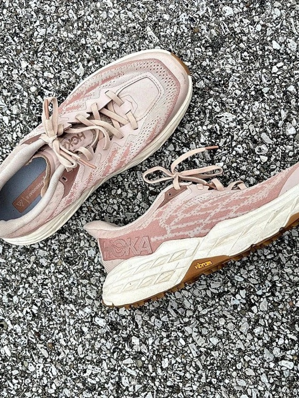 Hoka Speedgoat 5 Trail Women's Pink & White US 10